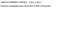 Arenas & Arenas Producciones Talca