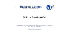 Baterias Cosmos Ltda.