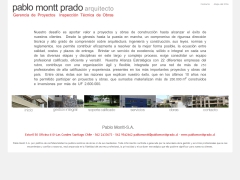 Montt Prado Pablo Gerencia de Proyectos e Inspeccion Técnica de Obras