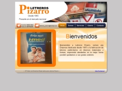 Letreros Pizarro