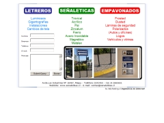 Letreros Empavonados