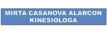 Mirta Casanova Alarcón, Kinesióloga