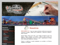 Mcm Vimco Plantas Móviles de Chancado