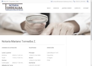Notaría Mariano Torrealba Ziliani