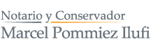 Notario Y Conservador Marcel Pommiez Ilufi