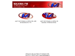 Radio Máxima F.M. 99.1
