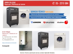 Reparacion y Mantención de Calefont Erwin Villegas