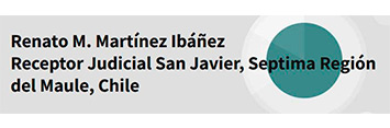 Receptor Judicial San Javier