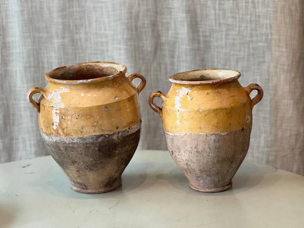 19th Century Confit Pots