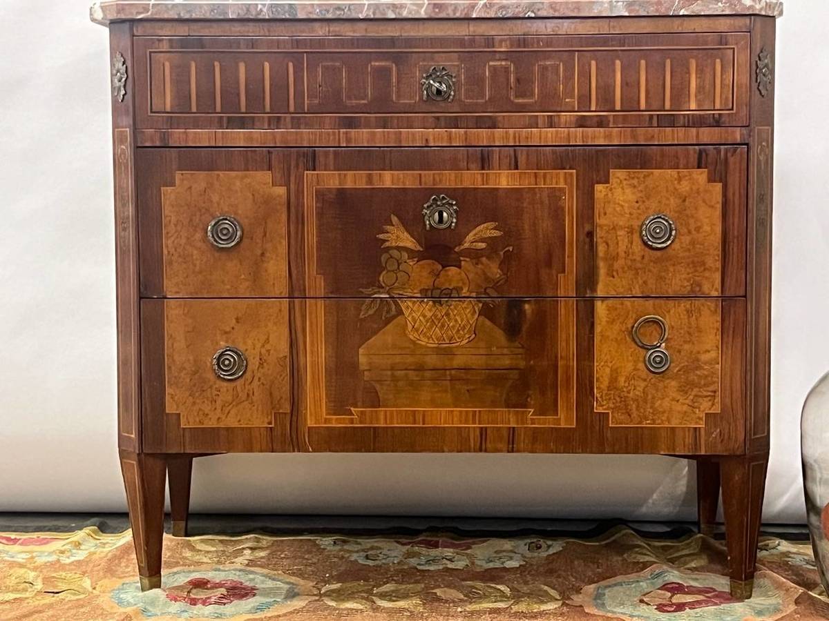 Louis XV-Style 19th-Century Commode
