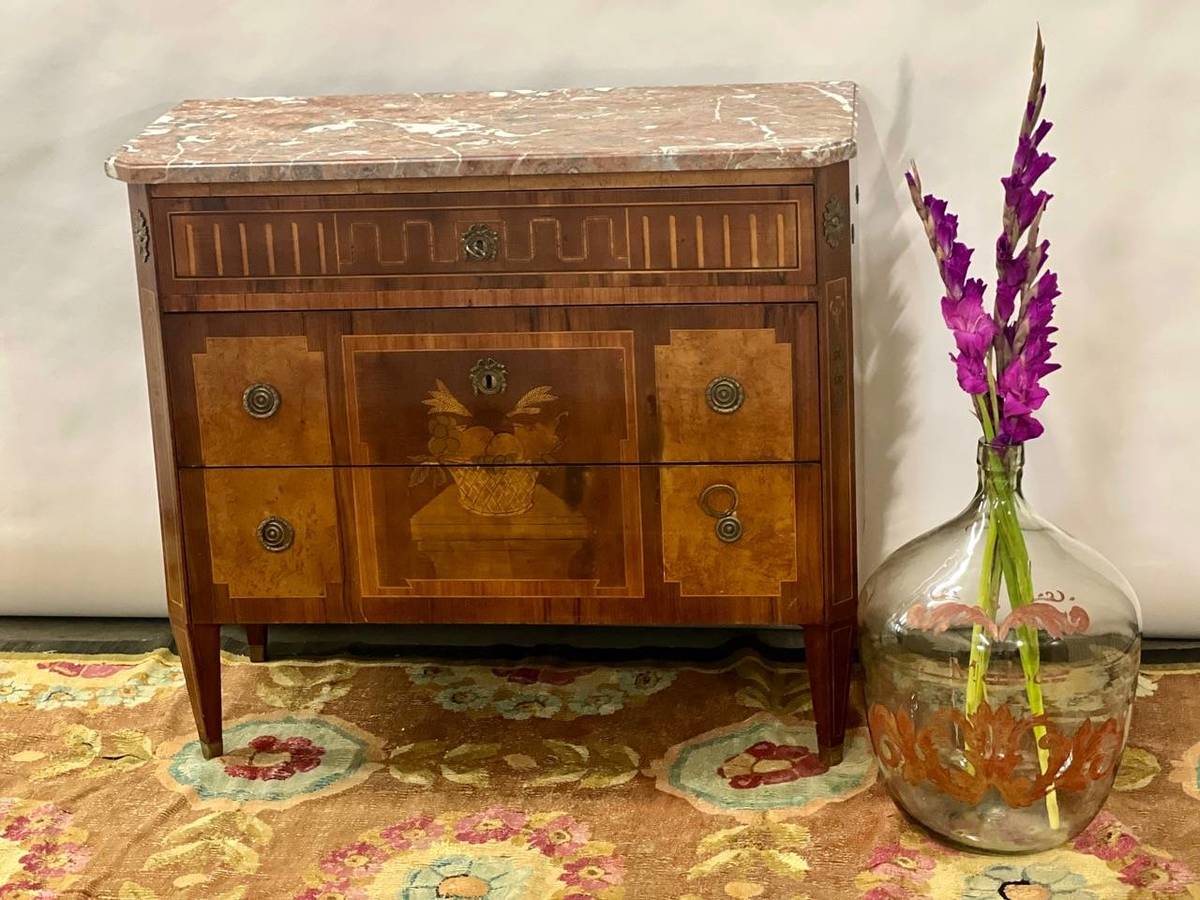 Louis XV-Style 19th-Century Commode