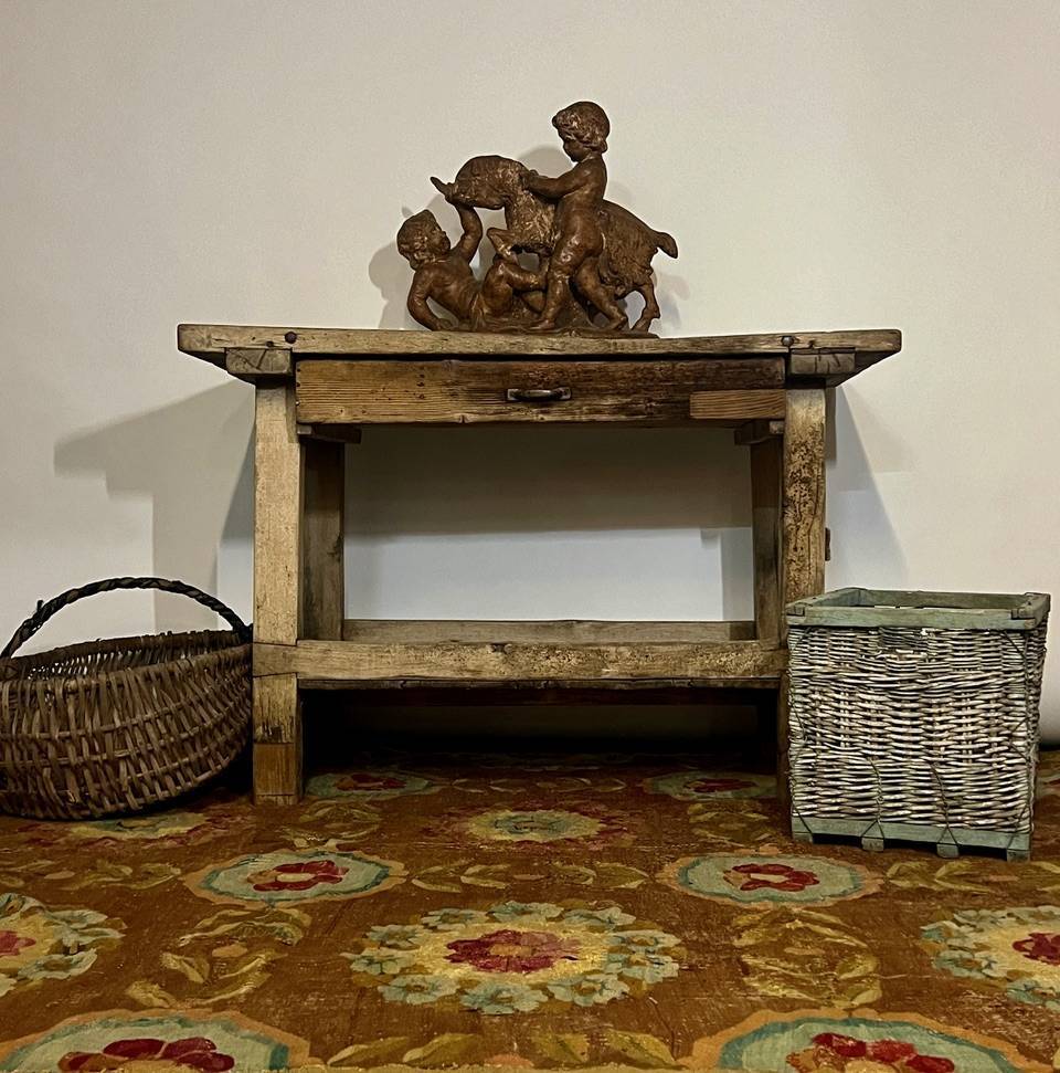 Rustic Country French Chopping Table