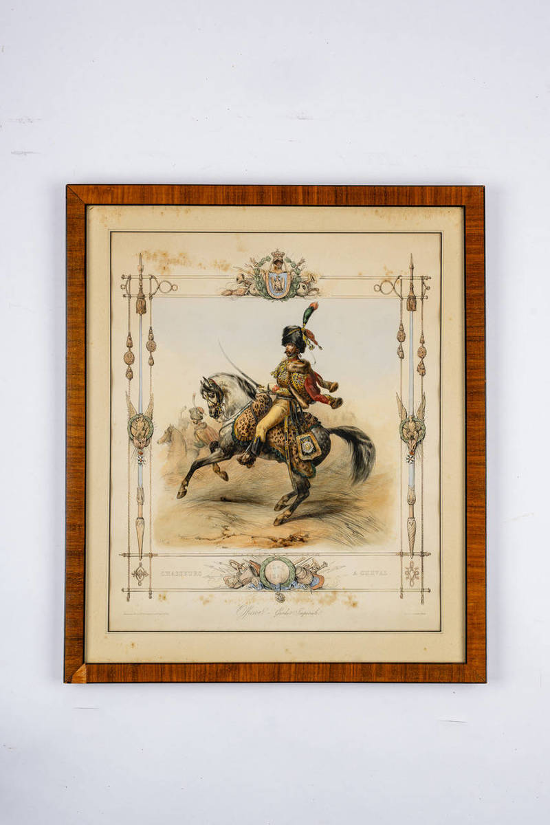 Lithographs French Army