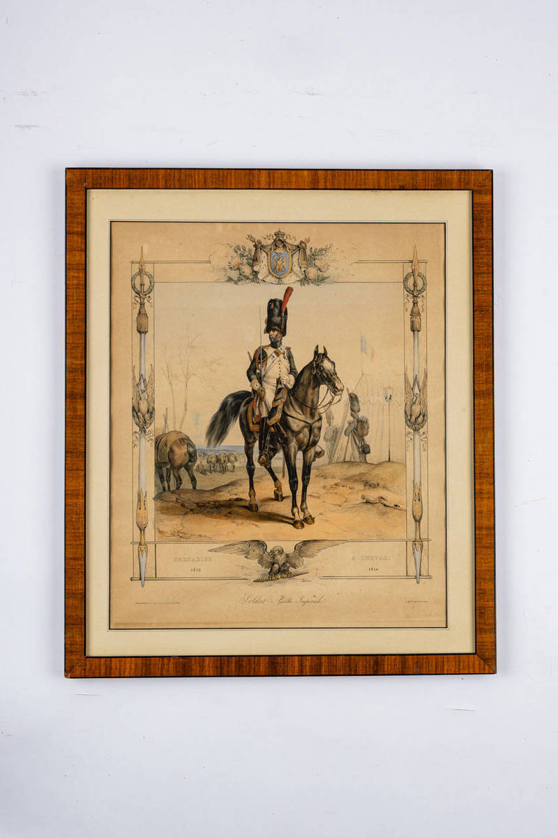 Lithographs French Army