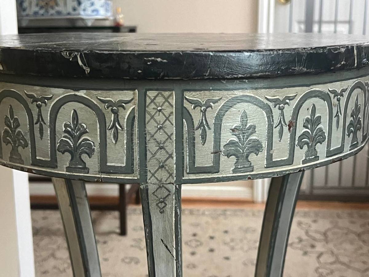 Late 19th-Century French Gieridon Table