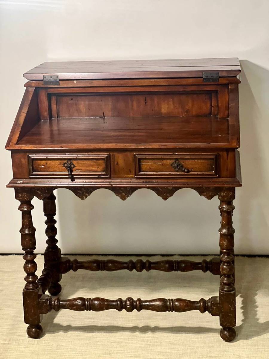 Modern Writing Desk with Old-World Charm