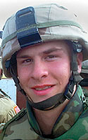 New York Army National Guard Pfc. Nathan P. Brown 