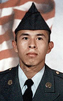 Army Pfc. Armando  Soriano 