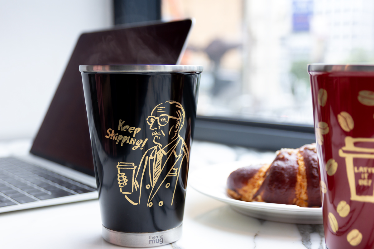 いつものコーヒータイムが上質な時間に変わる、漆の真空二重構造のステンレスボトル（タンブラー）