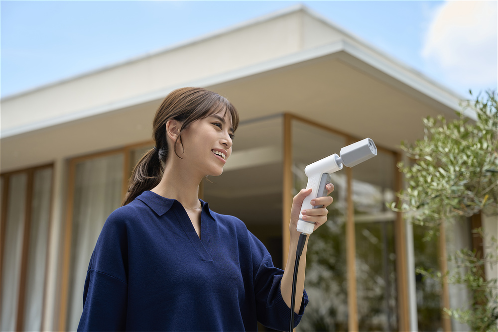 水道・電源いらず。ウルトラファインバブルで、優しく強力洗浄できる「高圧洗浄機」｜MIRABLE AQUABLAST