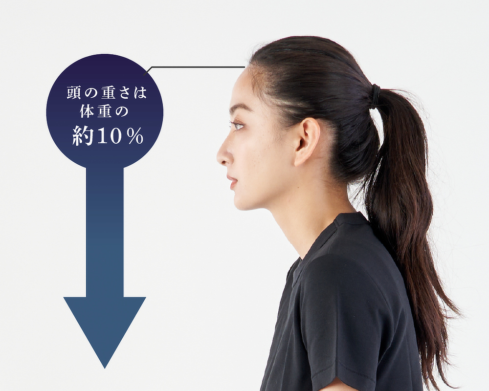 頭の重みで無理なくストレッチ&押圧・指圧できるコリほぐし、癒しグッズ、リラックス・マッサージ・ストレッチ|P:REST(ピーレスト)