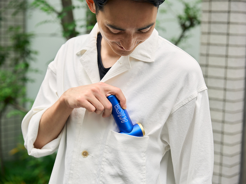 これ1本をポケットに入れて、アウトドアへ出かけたら、大活躍まちがいなし｜空気入れ、火起こし、扇風機、掃き掃除ができる充電式エアブローガン『KiCA Jet Fan 2（キカ ジェット ファン ツー）』