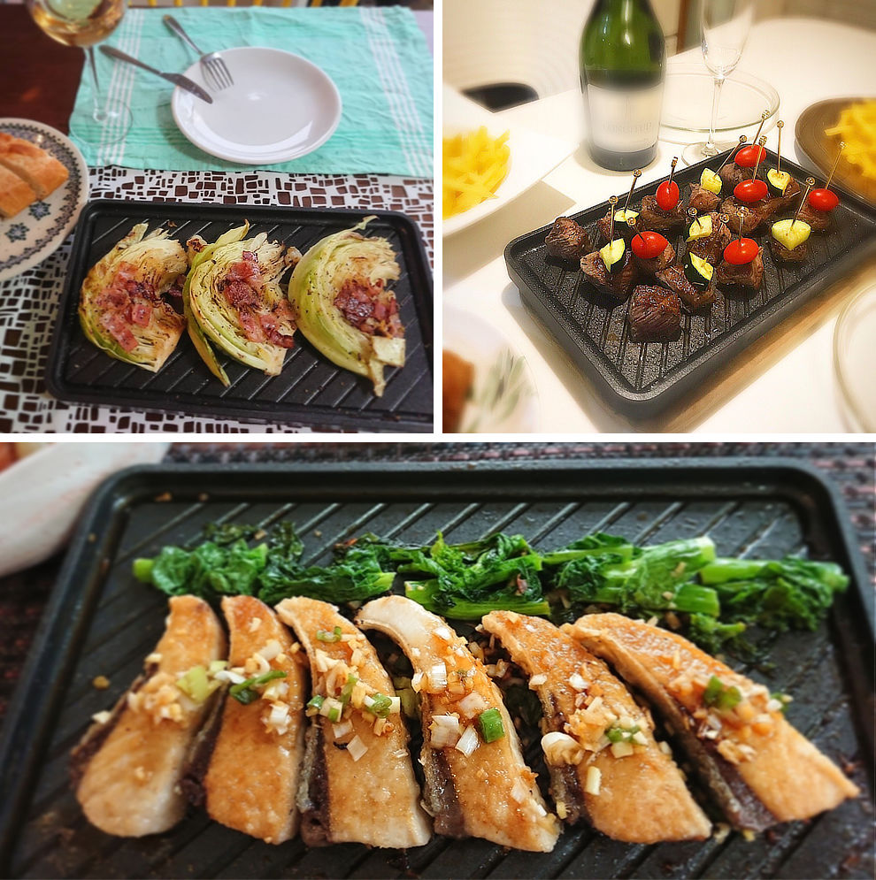チーズトーストは、片面を焼いた後、プレートにチーズを入れてパンを乗せ、焼き目がつくまで2、3分。「スミ トースター」｜万能調理器具・炭（カーボン）プレート｜あやせものづくり研究会 Ayase Labo（カーボン加工専門メーカー旭工業）