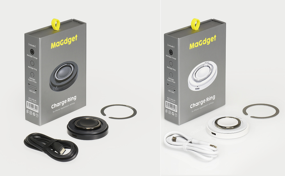 |iPhone・Apple Watch・AirPodsのワイヤレス充電がひとつに!強い磁力でカンタン設置できる、MagSafe対応スマホリング充電器|MaGdget(マジェット)のチャージリング
