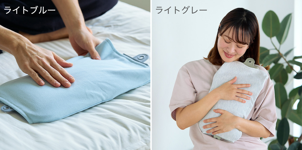 ひんやりした冷たさと、水音があいまって、アタマにも、心にも、気持ちいい。全身がリラックスモードに｜発熱時や猛暑、昼寝にきもちいい。おしゃれなシリコン製水枕｜シリコンウォーターピロー（奈良・大和高田市の浪華ゴム工業）