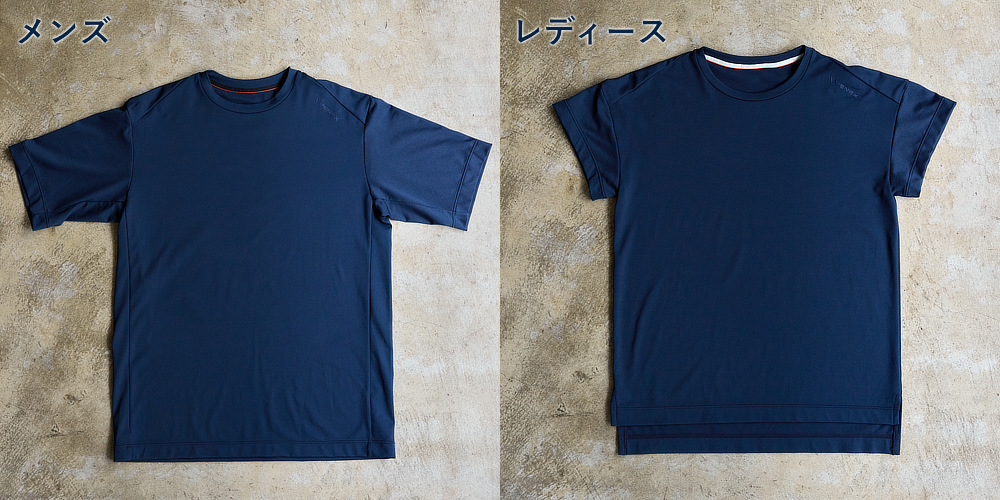 丈はヒップが半分くらい隠れる程度。レディスタイプの裾にはスリットが入り、後ろ丈がやや長くなっています。｜寝ている間に、疲れ・むくみ・コリを改善。一般医療機器『VENEX（ヴェネクス）』のリカバリーウエア