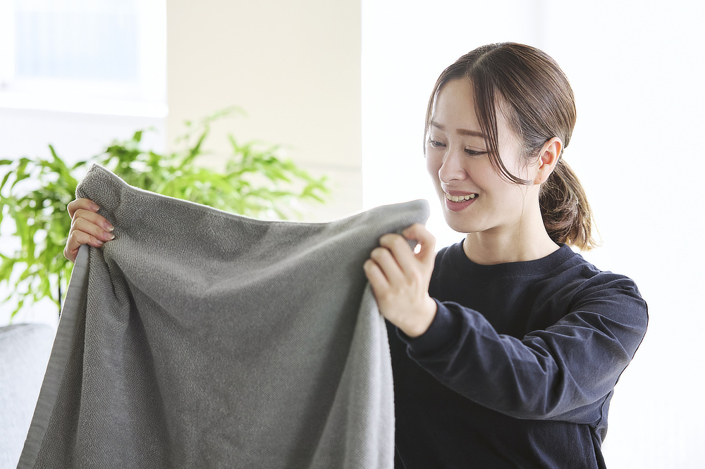 すすぎの手間がなくなったので、洗い上がりが速い！洗濯に費やす時間も水もグッと減って、洗濯への気持ちが軽くなる｜落ちた汚れが再付着しない、綿もカシミヤも洗える、水も電気代も減らせる、中性洗剤「洗濯洗剤」｜海へ…Fukii｜森と…Fukii