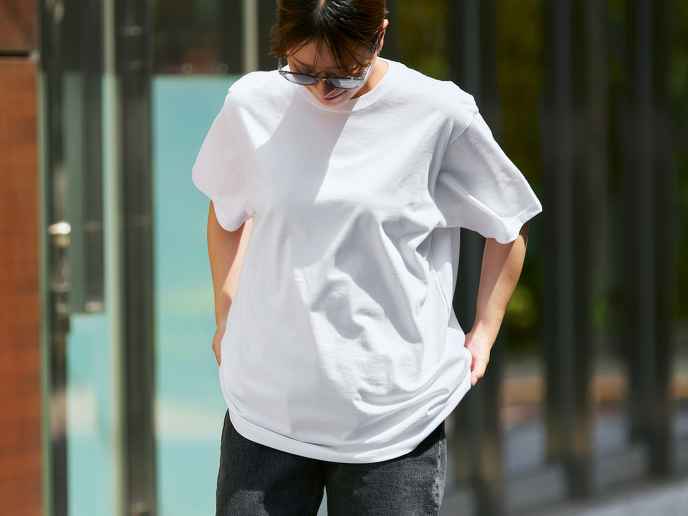 これまでの白Tシャツを超える着心地はたしか｜透けない、ヨレにくい、一枚で決まるシルエット。大人が「終着TEE」にしたい着心地「白Tシャツ」男女兼用・ユニセックス｜TARROW TOKYO（タロウトウキョウ）