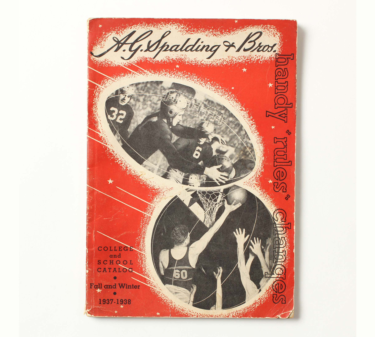 1937～1938 FALL & WINTER CATALOG｜スポルディング社の名作の復刻版。スポルディング社の名作から再構築された、動きまわり軽やかな「フットボールスウェット」｜A.G. Spalding & Bros