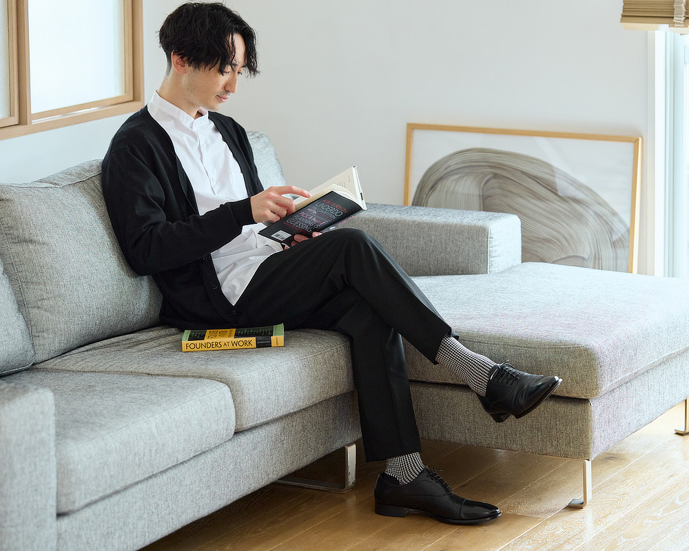 職人が仕上げる心地よいフィット感｜消臭効果、サラサラ効果が続く、美濃和紙を使った和紙靴下・和紙ソックス