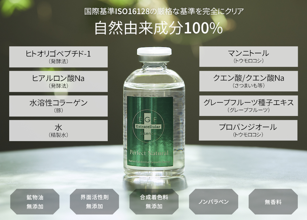敏感肌でもOK|ノーベル賞を受賞した細胞組織再生医療成分を配合したアンチエイジング美容液「EGF(イージーエフ)エクストラエッセンス パーフェクトナチュラル」