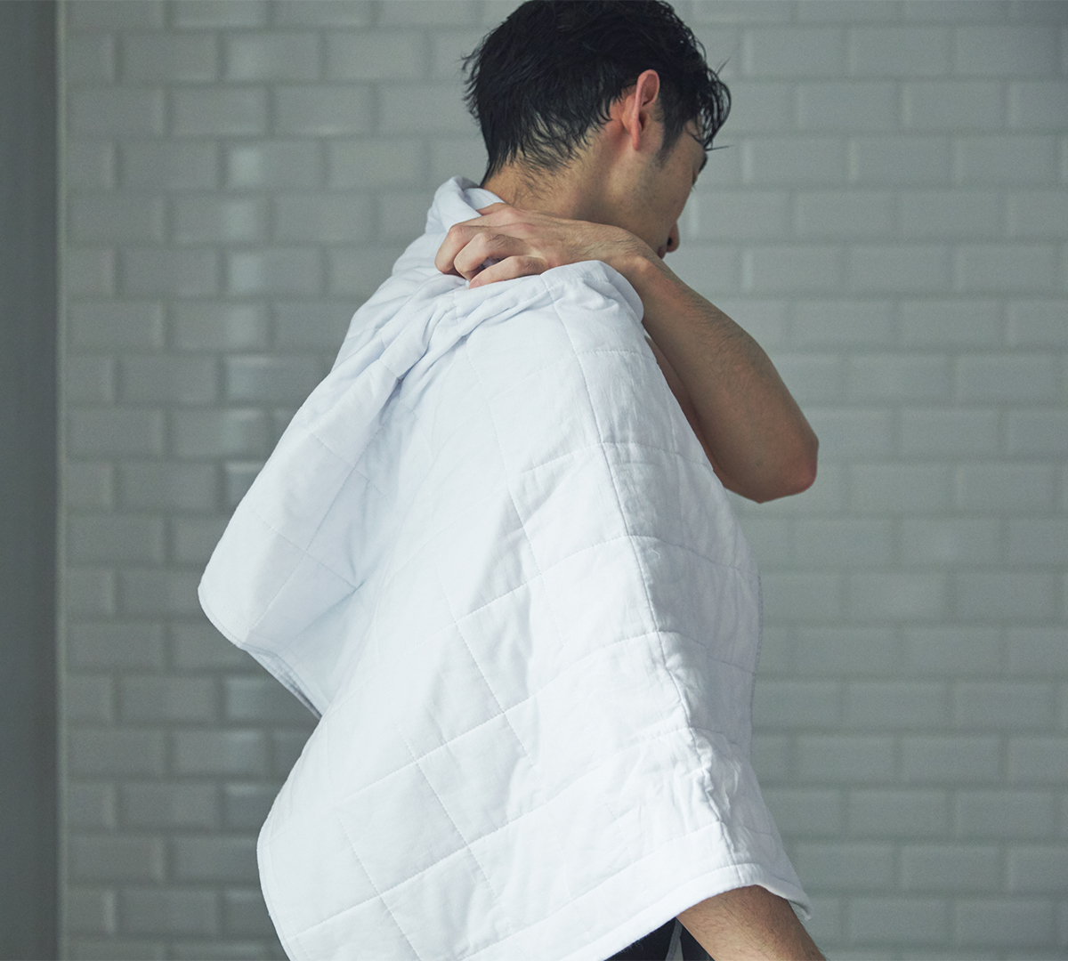 バスタオル（縦120cm✕横60cm）｜家中のあらゆる場所で、ジムやレジャー、旅行で、活躍する3サイズ展開のタオル｜YARN HOME UKIHA（ヤーンホーム ウキハ）