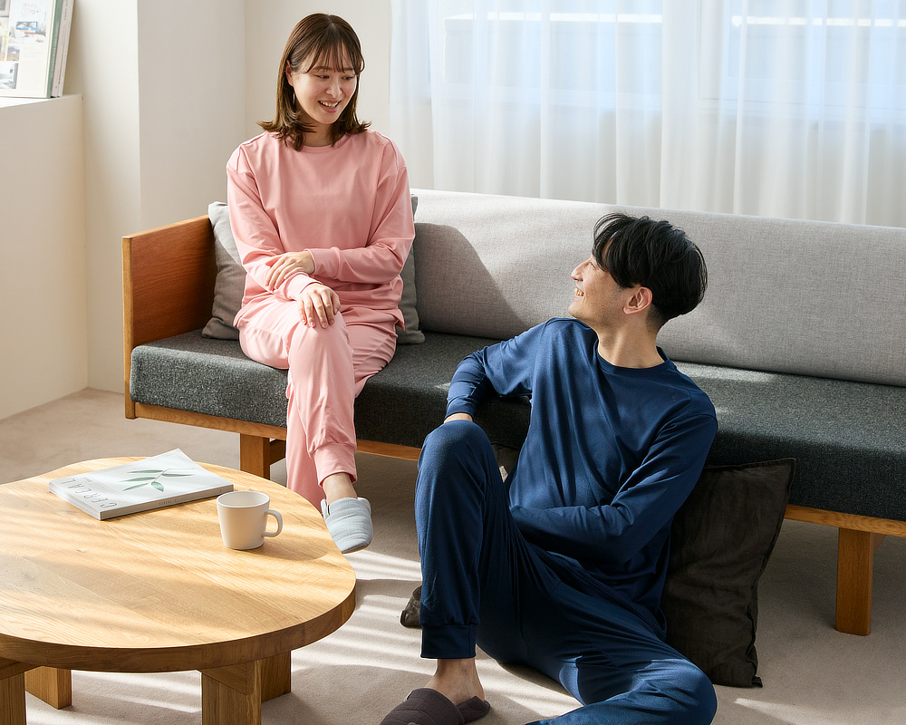 科学の布「PTH繊維」。ナノ化されたプラチナなどの鉱物（特許取得名称：DPV576）が発する遠赤外線により、血行を促進｜寝ている間に、疲れ・むくみ・コリを改善。一般医療機器『VENEX（ヴェネクス）』のリカバリーウエア