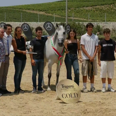 Gold Champion EUFORIA MI with the Capecci Family