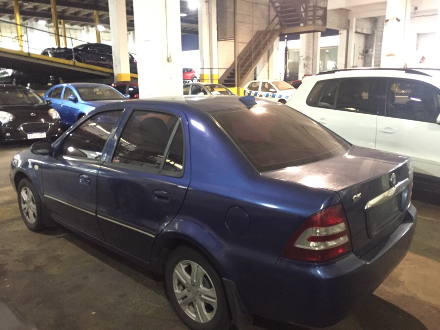 Geely ck пороги