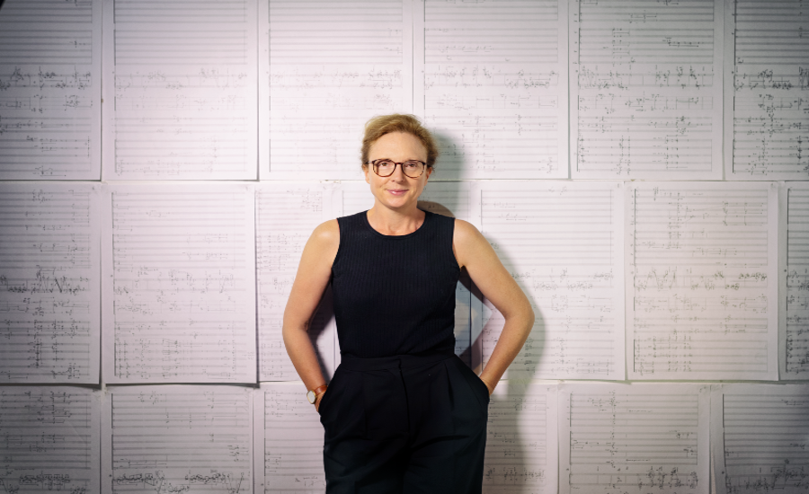 Rebecca Saunders as portrait composer at festival Les Volques, France 