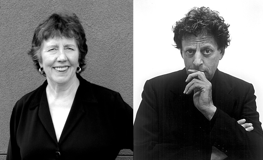 Joan Tower and Philip Glass at Carnegie Hall