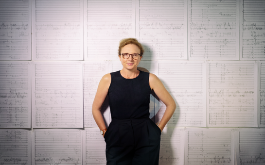 Rebecca Saunders as portrait composer at festival Les Volque