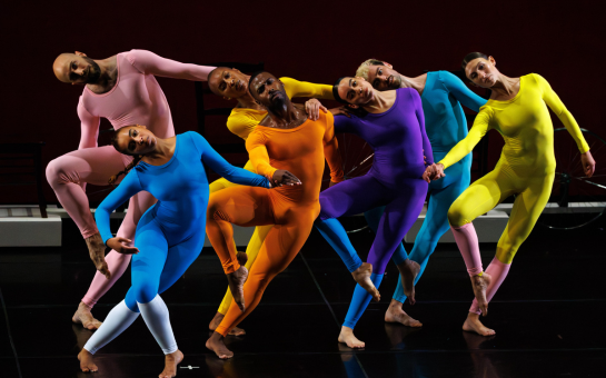 Trisha Brown Dance Company revives Cunningham, Cage, and Rau
