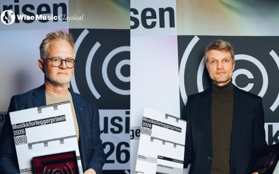 Hellstenius and Buene Honoured at Norwegian Music Publishers