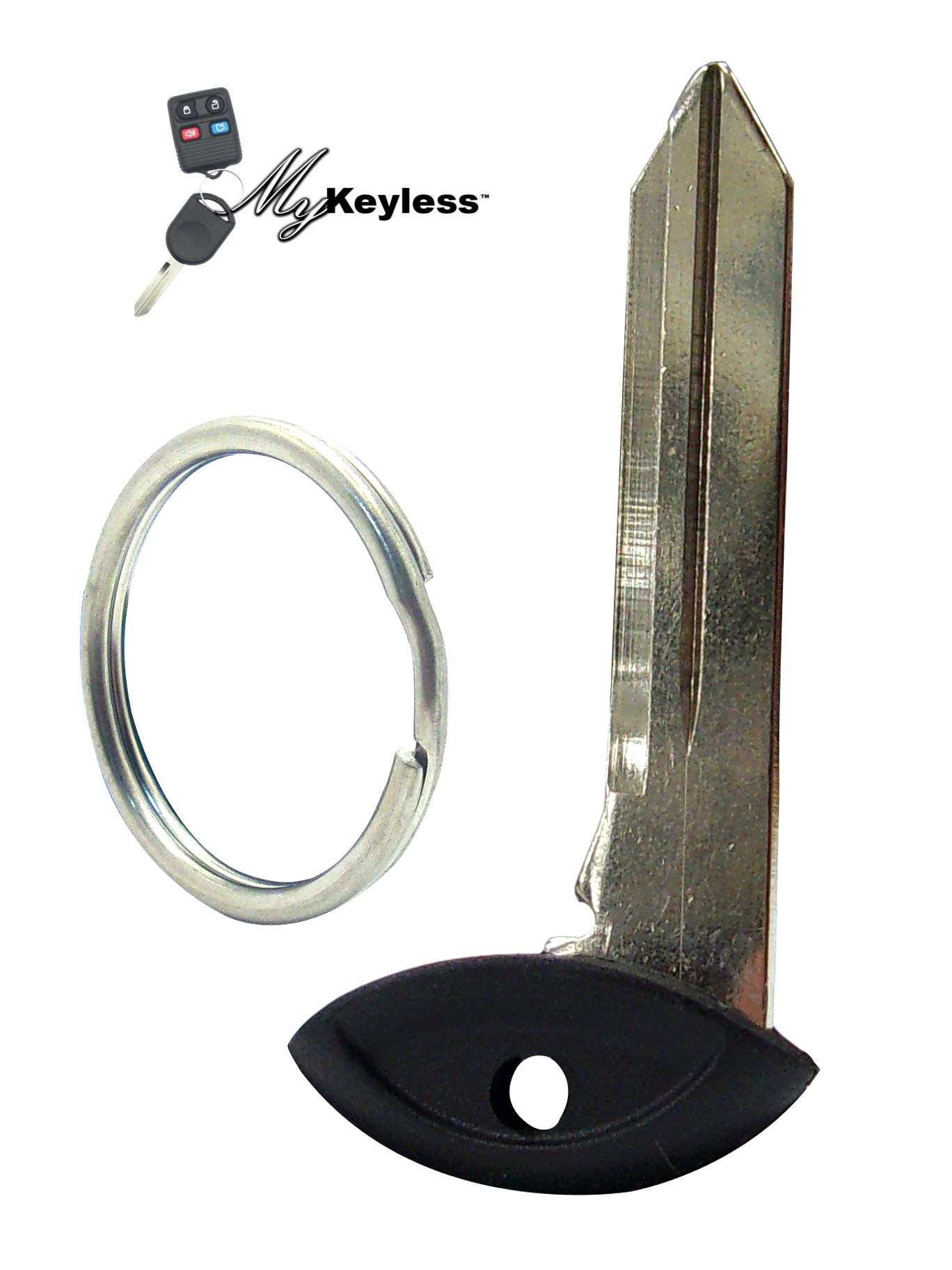 Fit for Chrysler Dodge Jeep Smart Remote Key Fob Uncut Blade Blank Insert