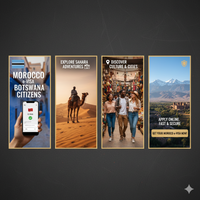 Morocco eVisa for Botswana Citizens