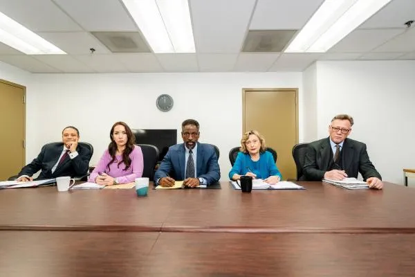 A probation review board looks at you as they sit across the table taking notes