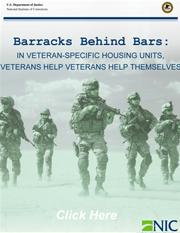 cover of Barracks Behind Bars publication