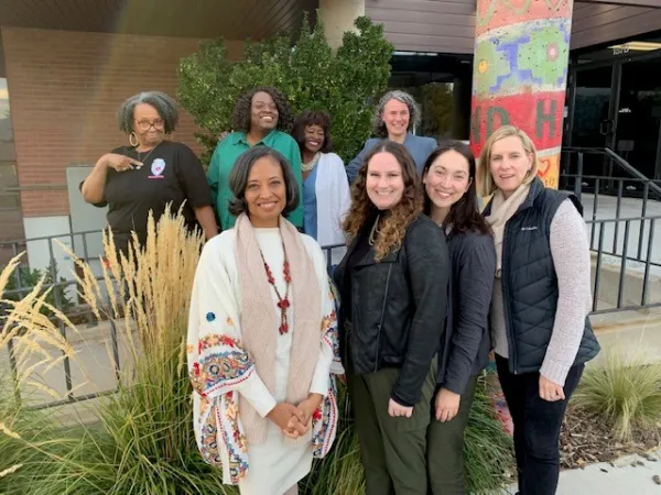 A group of diverse women who are members of the Women Risk Needs Assessment Diversity Review Team (DiveRT)