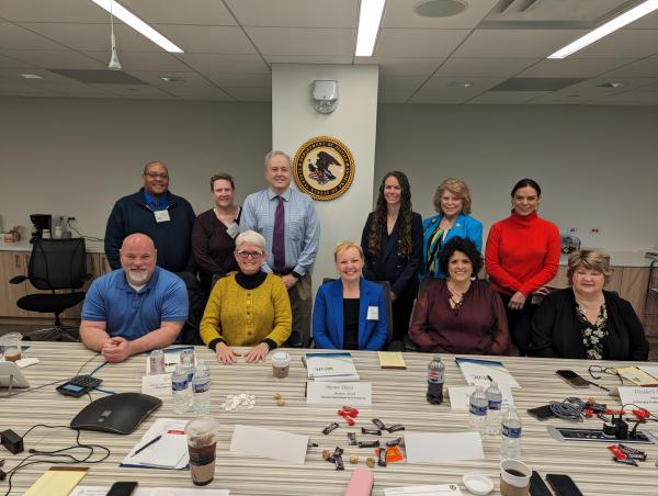 Lorie Brisbin and her class complete PREA Staff Sexual Misconduct Training
